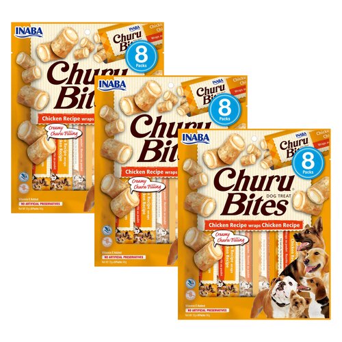 Przysmak dla psa INABA Churu Bite Kurczak 24 x 12 g