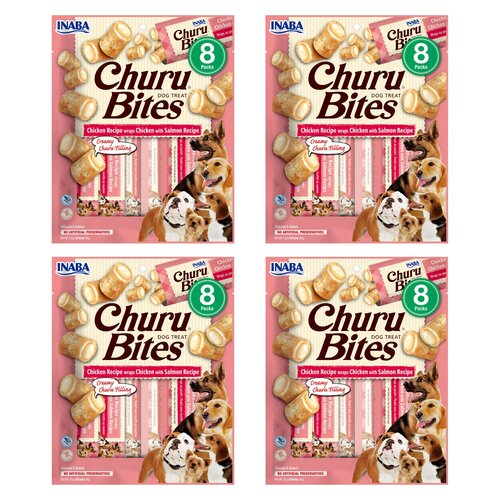 Przysmak dla psa INABA Churu Bites Kurczak z łososiem 32 x 12 g