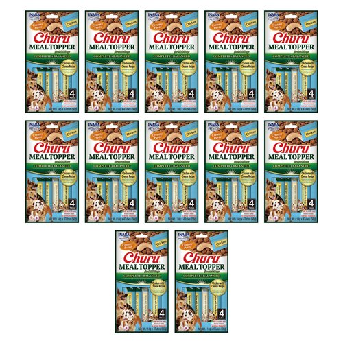 Przysmak dla psa INABA Churu Meal Topper Kurczak z serem 48 x 14 g