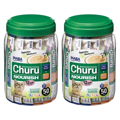 Przysmak dla kota INABA Churu Nourish Tuńczyk Kurczak 100 x 14 g