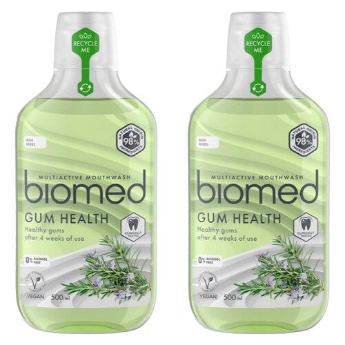 Płyn do płukania jamy ustnej SPLAT Biomed Gum Health Rozmaryn 2 x 500 ml