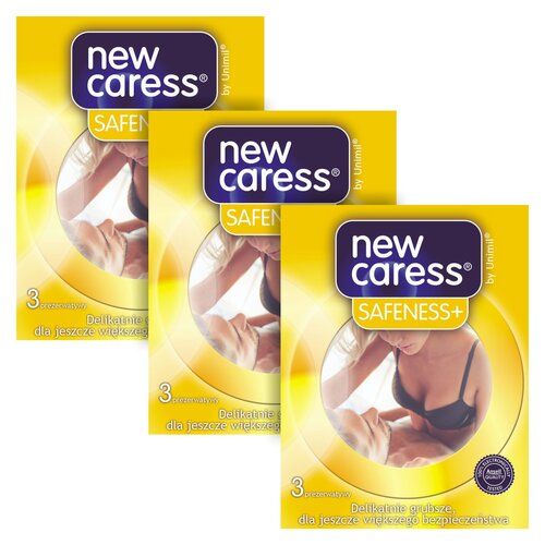 Prezerwatywy UNIMIL New Caress Safeness+  (9 szt.)
