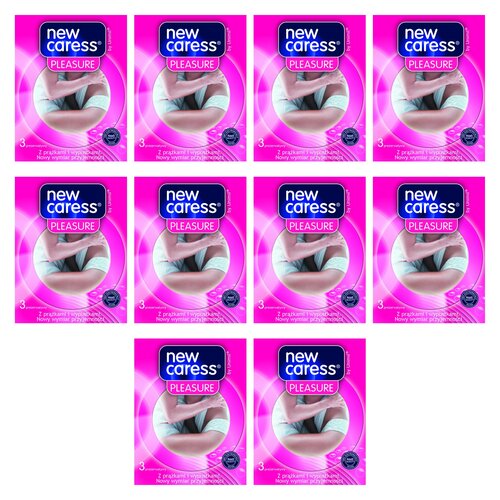 Prezerwatywy UNIMIL New Caress Pleasure  (30 szt.)