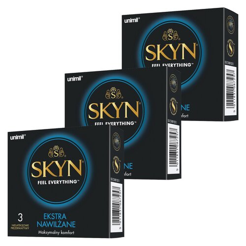 Prezerwatywy SKYN Ekstra Nawilżane  (9 szt.)