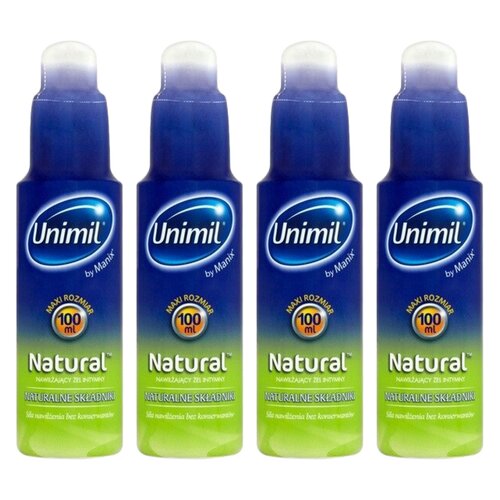 Żel intymny UNIMIL Natural 4 x 100 ml