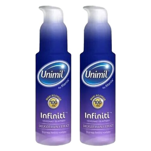 Żel intymny UNIMIL Infinitti 2 x 100 ml