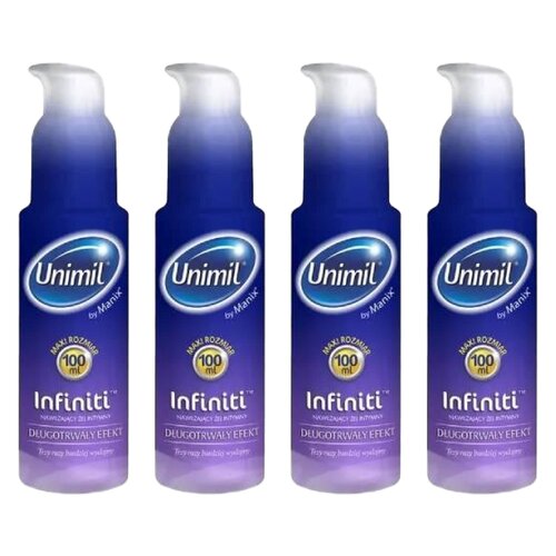 Żel intymny UNIMIL Infinitti 4 x 100 ml