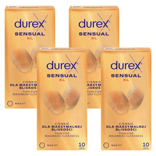Prezerwatywa DUREX Sensual XL (40 szt.)