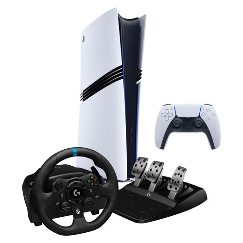 Konsola SONY PlayStation 5 Pro + Kierownica LOGITECH G923 PC/PS4