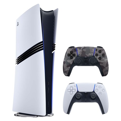 Konsola SONY PlayStation 5 Pro + Kontroler SONY DualSense Szary Camo