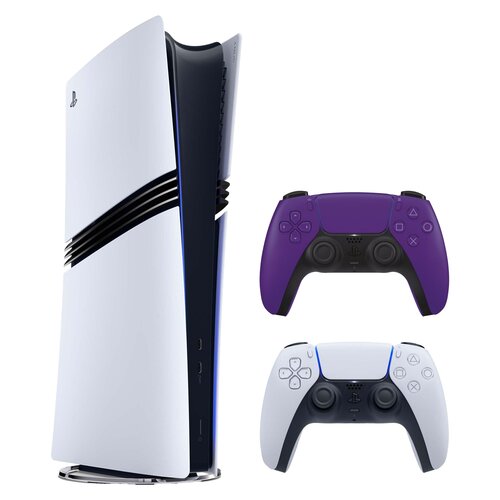 Konsola SONY PlayStation 5 Pro + Kontroler SONY DualSense Galaktyczny Fiolet