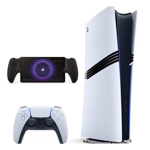 Konsola SONY PlayStation 5 Pro + Kontroler SONY PlayStation Portal Nocna czerń