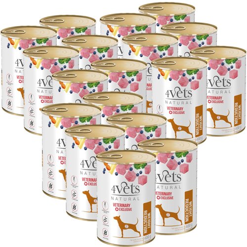 Karma dla psa 4VETS NATURAL Weight Reduction 18 x 400 g
