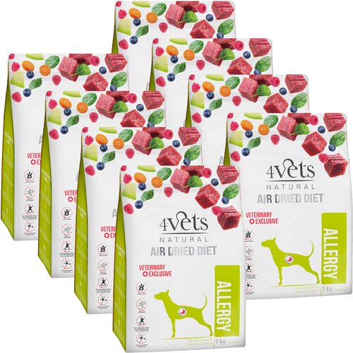 Karma dla psa 4VETS NATURAL Allergy 8 x 1 kg