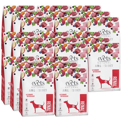 Karma dla psa 4VETS NATURAL Renal 24 x 1 kg