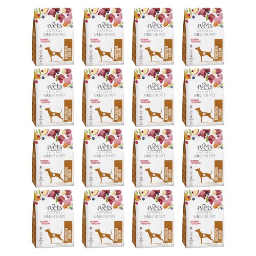 Karma dla psa suszona 4VETS NATURAL Weight Reduction 16 x 1 kg