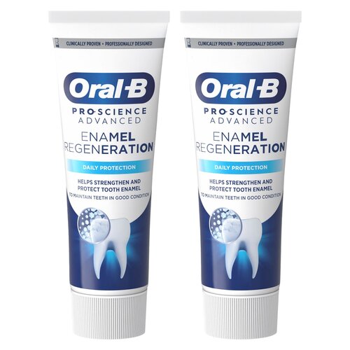 Pasta do zębów ORAL-B Pro-Science Zaawansowana Regeneracja Szkliwa Codzienna Ochrona 2 x 75 ml