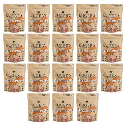 Gryzak dla psa LUGER’S Natural Treats Żołądki wieprzowe 18 x 100 g