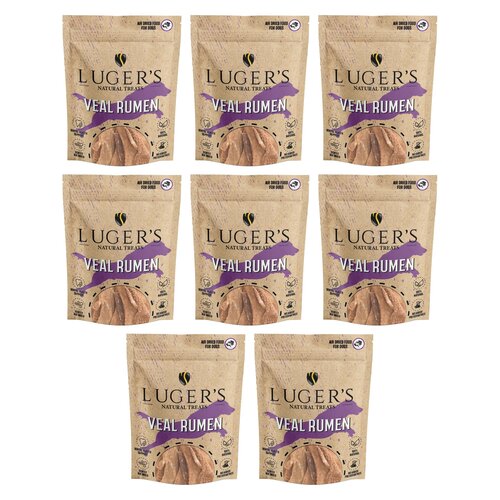 Gryzak dla psa LUGER’S Natural Treats Żwacze cielęce 8 x 100 g