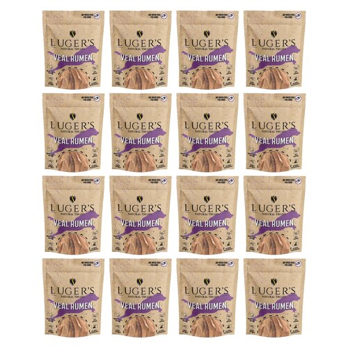 Gryzak dla psa LUGER’S Natural Treats Żwacze cielęce 16 x 100 g