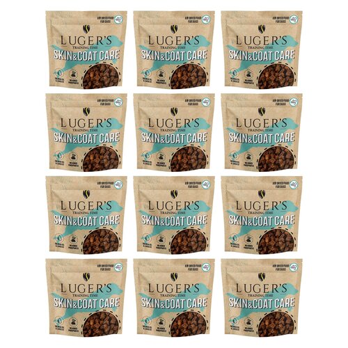 Przysmak dla psa LUGER'S Training Time Skin and Coat Care 12 x  130 g