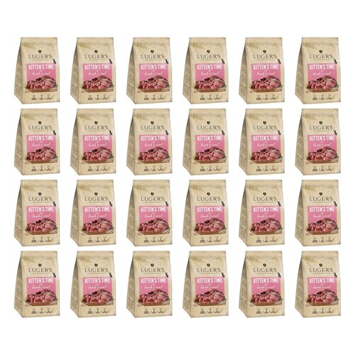 Karma dla kota suszona LUGER'S Kitten's Time Jagnięcina z cielęciną 24 x 500 g
