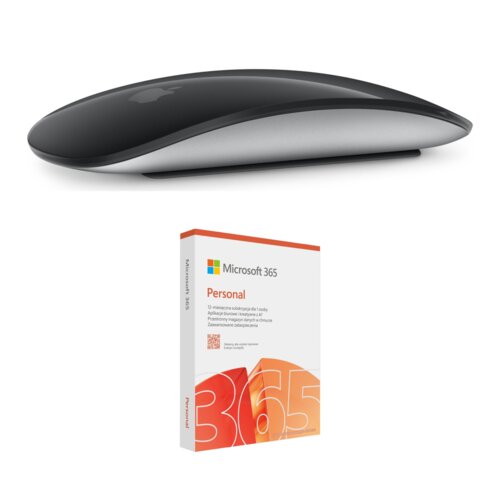 Mysz APPLE Magic Mouse Multi-Touch Surface + Program MICROSOFT 365 Personal