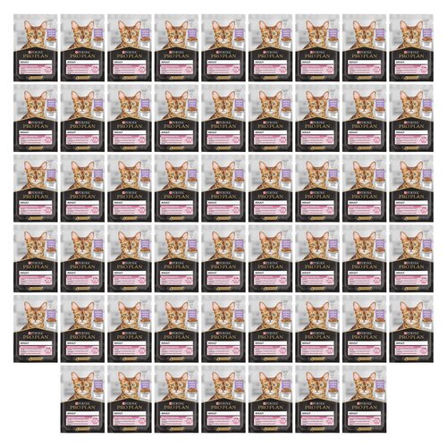 Karma dla kota PURINA Pro Plan Delicate Indyk 52 x 85 g