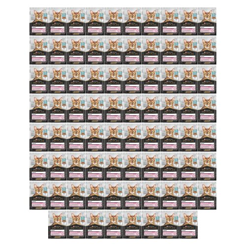 Karma dla kota PURINA Pro Plan Adult Delicate Digestion Ryba 78 x 85 g