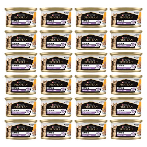 Karma dla kota PURINA Pro Plan Kitten Healthy Start Kurczak 24 x 85 g