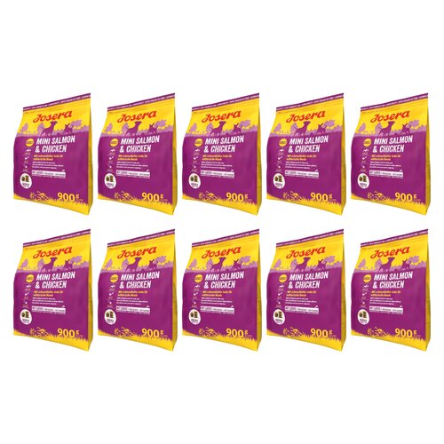Karma dla psa JOSERA Mini Łosoś z kurczakiem 10 x 900 g