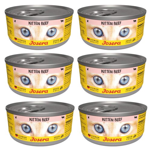 Karma dla kota JOSERA Kitten Wołowina 6 x 85 g