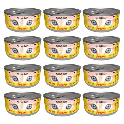 Karma dla kota JOSERA Kitten Wołowina 12 x 85 g
