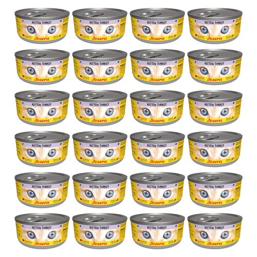 Karma dla kota JOSERA Kitten Indyk 24 x 85 g