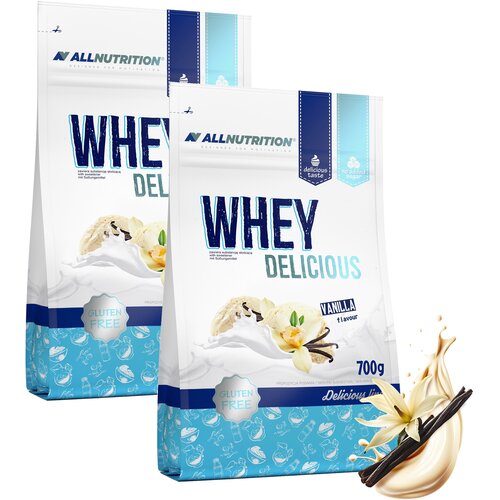 Odżywka białkowa ALLNUTRITION Whey Delicious Waniliowy 2 x 700 g