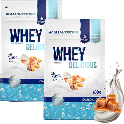 Odżywka białkowa ALLNUTRITION Whey Delicious Mleczny karmel 2 x 700 g
