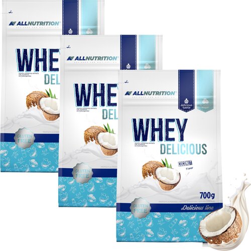 Odżywka białkowa ALLNUTRITION Whey Delicious Kokosowy 3 x 700 g