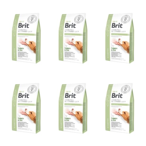 Karma dla psa BRIT Grain Free Veterinary Diets Dog Diabetes 6 x 2 kg