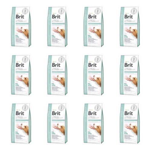 Karma dla psów BRIT Veterinary Diets Dog Grain Free Struvite Jaja z groszkiem 12 x 2 kg