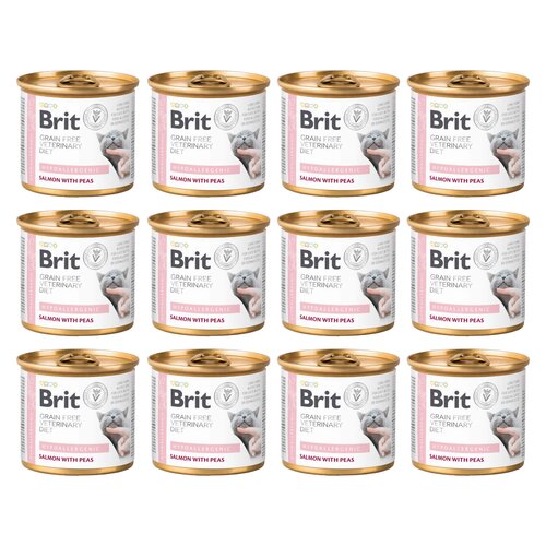 Karma dla kota BRIT Grain Free Veterinary Diets Hypoallergenic 12 x 200 g