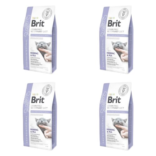 Karma dla kota BRIT Grain Free Veterinary Diets Cat Gastrointestinal 4 x 5 kg