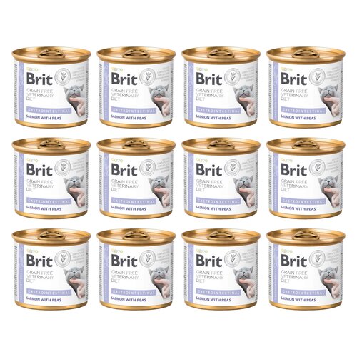 Karma dla kota BRIT Grain Free Veterinary Diets Gastrointestinal 12 x 200 g
