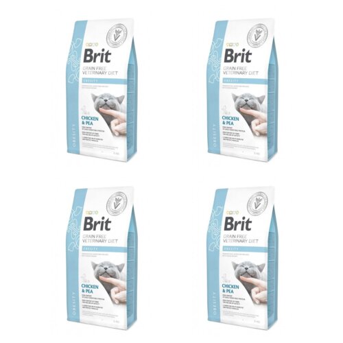 Karma dla kota BRIT Grain Free Veterinary Diets Cat Obesity 4 x 5 kg