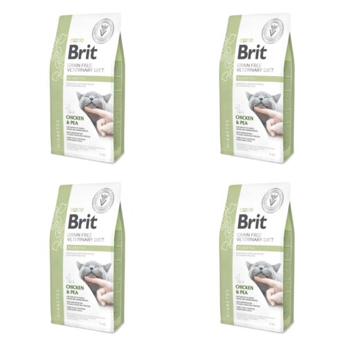 Karma dla kota BRIT Grain Free Veterinary Diets Cat Diabetes 4 x 5 kg