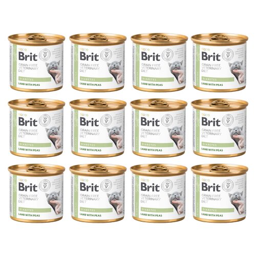 Karma dla kota BRIT Grain Free Veterinary Diets Cat Diabetes 12 x 200 g