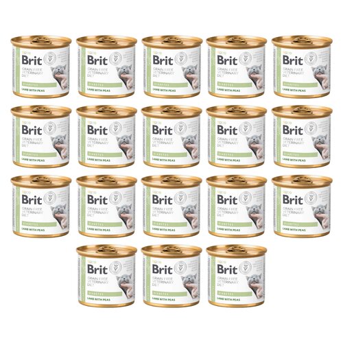 Karma dla kota BRIT Grain Free Veterinary Diets Cat Diabetes 18 x 200 g