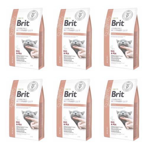 Karma dla kota BRIT Grain Free Veterinary Diets Cat Renal 6 x 2 kg