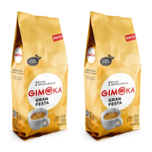 Kawa ziarnista GIMOKA Gran Festa 2 x 1 kg