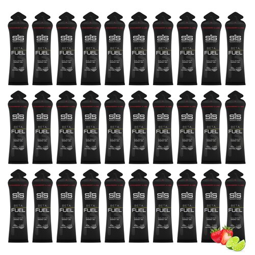 Żel energetyczny SIS Beta Fuel Truskawkowo-limonkowy (30 x 60 ml)