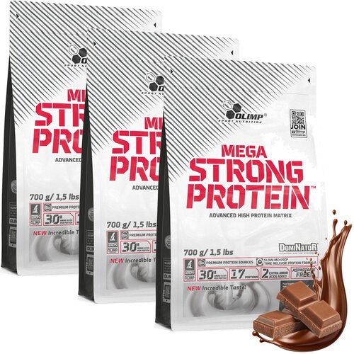 Odżywka białkowa OLIMP Mega Strong Protein Czekoladowy 3 x 700 g